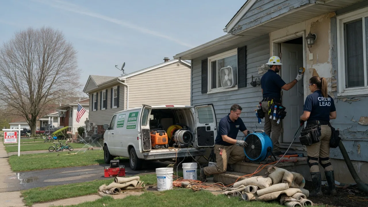 Flood Cleanup in Union Mills, IN near me